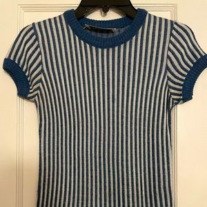 Vintage Saks Fifth Avenue XS wool t shirt